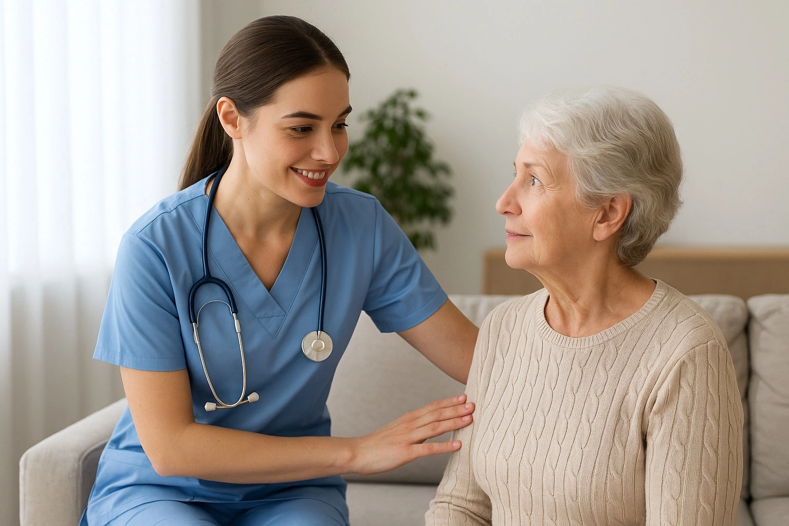 Posisi Pemasangan Kateter pada Pasien Perempuan