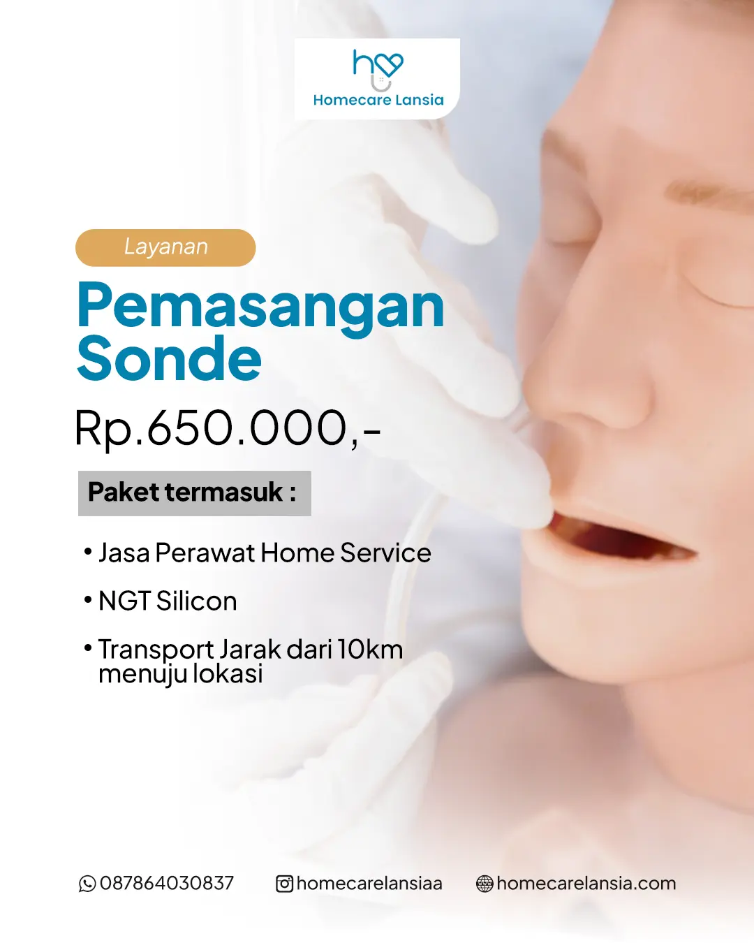 Pemasangan Sonde Makan