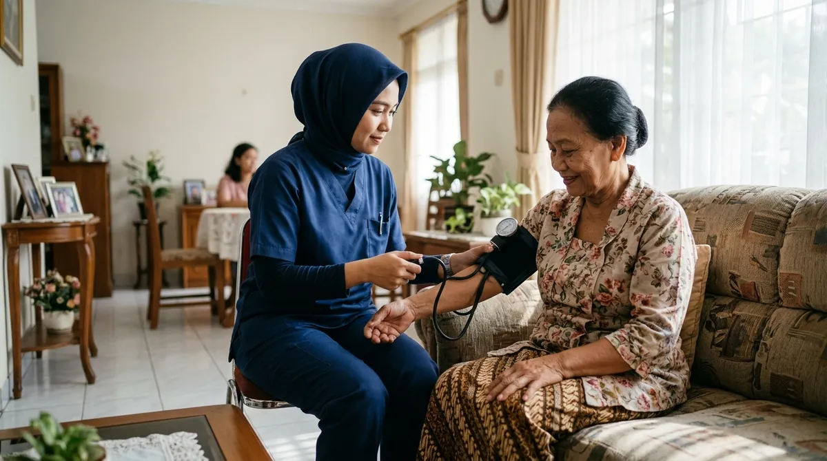 Layanan Jasa Perawat Lansia Jakarta Jasa perawat lansia Jakarta caregiver medis profesional di rumah