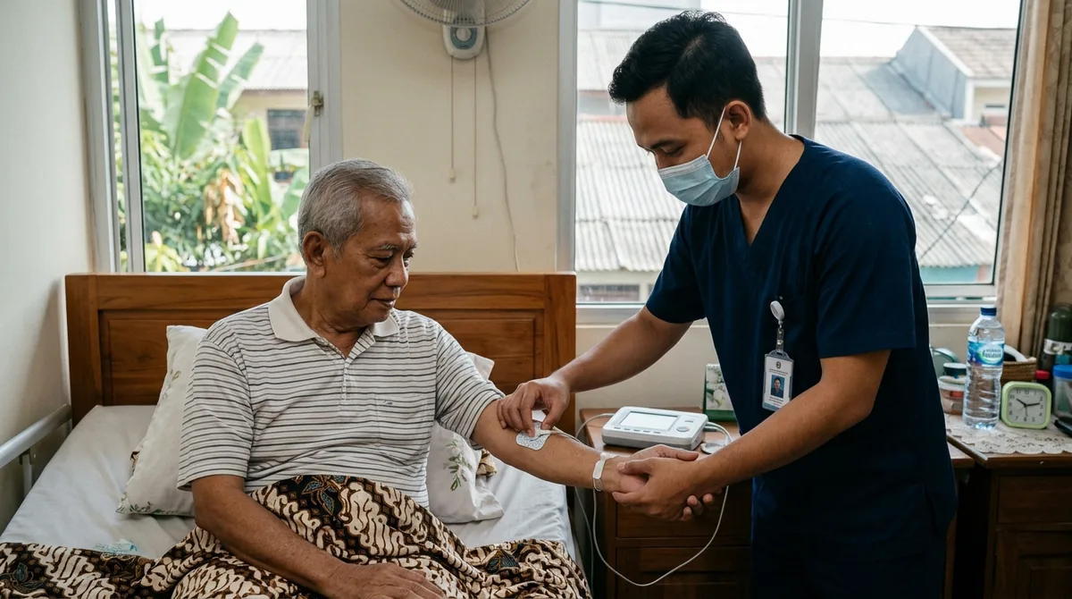 pemeriksaan rekam jantung oleh perawat dengan biaya ekg jantung terjangkau